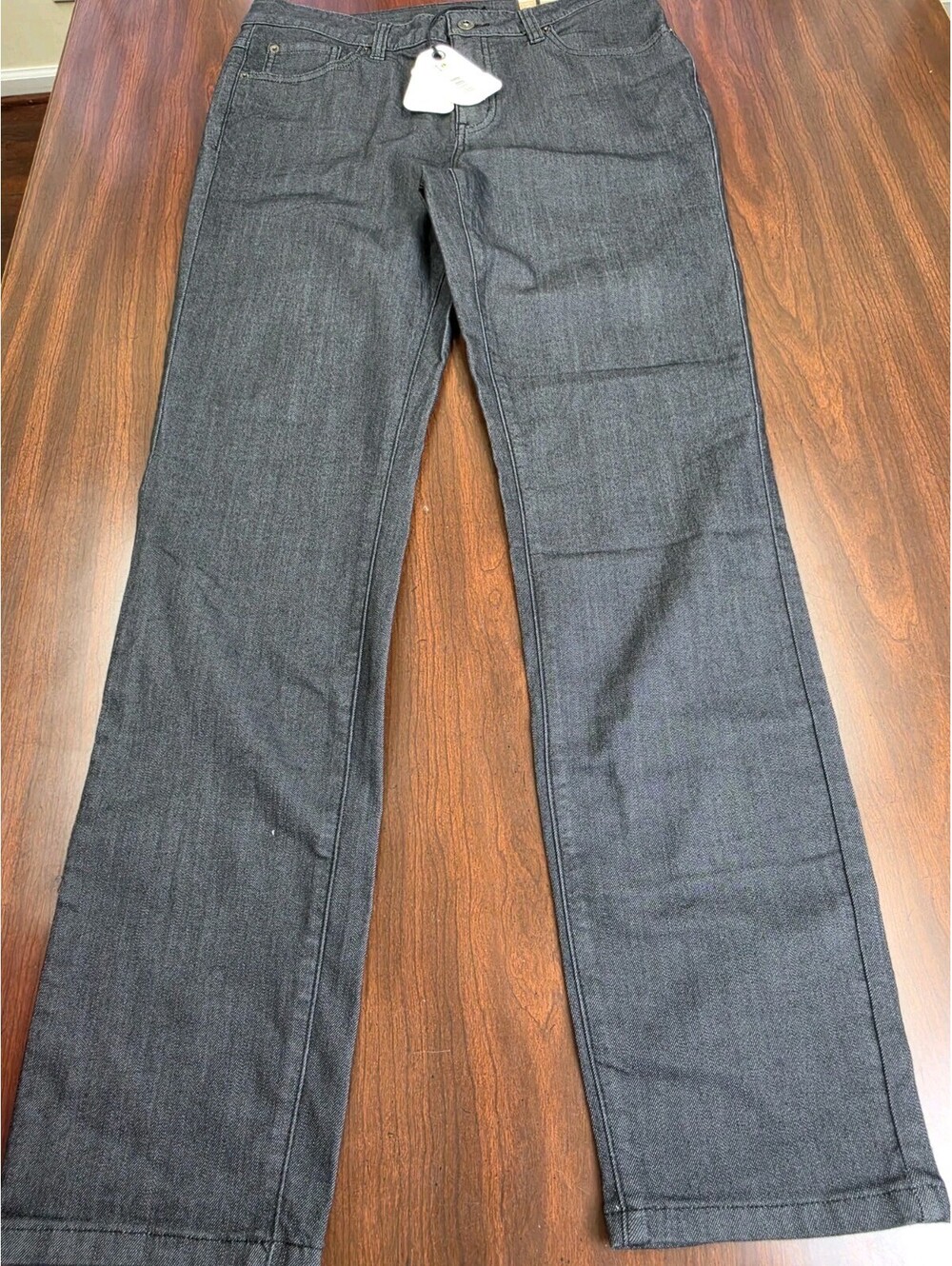 NWT prAna High Rise Denim Jeans Size 10 Short Indigo Wash Stretch Gorpcore Style